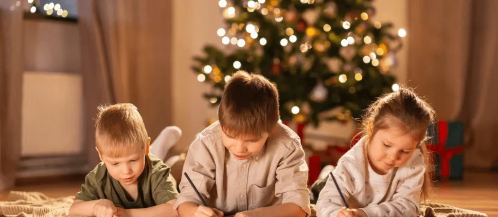 Children at Christmas