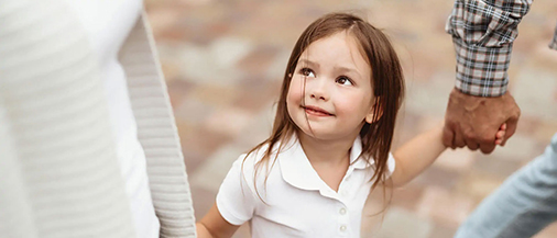 A family with a child